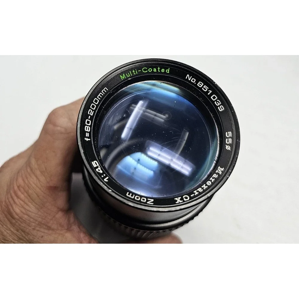 Marexar-CX 1:4.5 f=80-200mm Multi-Coated Camera Lens Minolta M/MD‎ Mount
